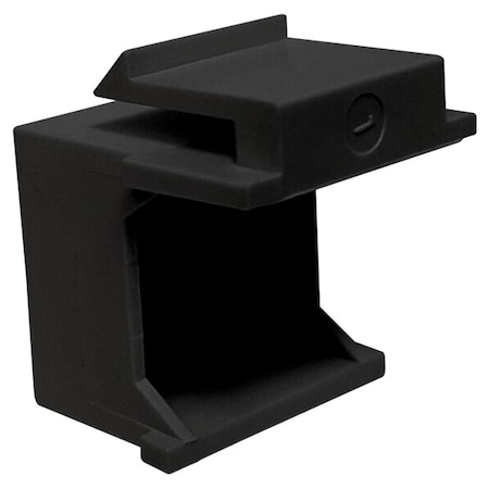 Quest Technology International Blank Keystone Insert - Black NIN-1101